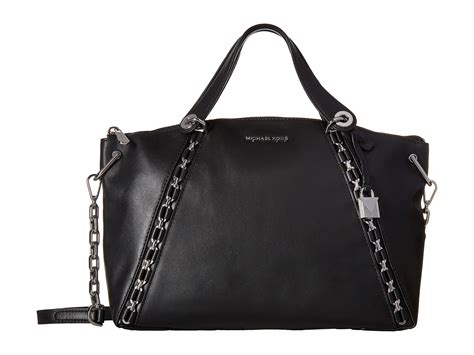 michael kors sadie large tz top zip iris leather satchel|MICHAEL Michael Kors Sadie Leather Large Top Zip Satchel in Iris.